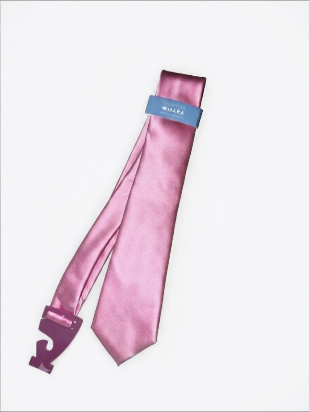 Countess Mara Satin Tie Pink